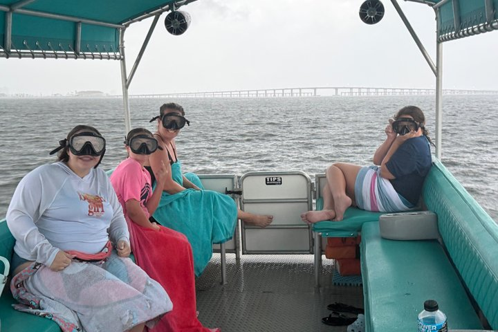 Pensacola Beach Dolphin Cruise + Beach Stop + Reef Snorkeling - Photo 1 of 12
